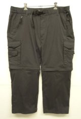 画像: BC CLOTHING "2WAY" ストレッチナイロン カーゴパンツ＆ショーツ ダークチャコール (USED)