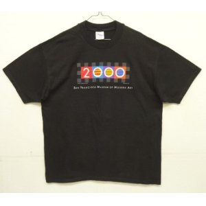 画像: 90'S SF MOMA "MICHAEL OSBORNE DISIGN" Tシャツ ブラック (VINTAGE)