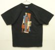 画像1: 90'S PABLO PICASSO "HARLEQUIN 1915 " オフィシャル Tシャツ ブラック (VINTAGE)