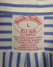 画像2: 90'S BROOKS BROTHERS ポプリン 半袖 BDシャツ ストライプ USA製 (VINTAGE)