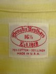 画像2: 80'S BROOKS BROTHERS コットン/リネン 半袖 BDシャツ ストライプ USA製 (VINTAGE)