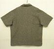 画像3: 90'S PERRY ELLIS リネン/コットン 半袖 オープンカラーシャツ カーキベース/総柄 (VINTAGE)