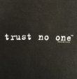 画像3: 90'S THE X FILES "trust  no one" 両面プリント 半袖 Tシャツ ブラック (VINTAGE)