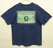 画像1: 90'S TEXAS CHRISTIAN UNIVERSITY 両面プリント ポケット付き Tシャツ ネイビー (VINTAGE)