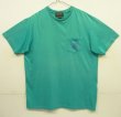 画像1: 90'S RALPH LAUREN "POLO COUNTRY" シングルステッチ ポケット付き 半袖 Tシャツ グリーン (VINTAGE)