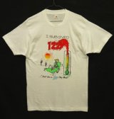 画像: 90'S I SURVIVED 122° シングルステッチ 半袖 Tシャツ ホワイト USA製 (DEADSTOCK)