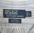 画像2: 90'S RALPH LAUREN "CALDWELL"  リネン 半袖 オープンカラーシャツ ストライプ (VINTAGE)