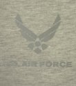 画像3: アメリカ軍 USAF (US AIR FORCE) 両面リフレクタープリント Tシャツ アッシュグレー (USED)