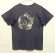 画像4: 90'S SUN STUDIO 両面プリント Tシャツ フェードネイビー (VINTAGE)