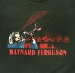 画像3: 90'S MAYNARD FERGUSON シングルステッチ 両面プリント 半袖 Tシャツ ブラック USA製 (VINTAGE)