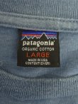 画像4: 90'S PATAGONIA "THE FITZROY SKYLINE" 黒タグ 両面プリント 半袖 Tシャツ ブルー USA製 (VINTAGE)