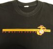 画像3: アメリカ軍 USMC 半袖 Tシャツ ブラック (VINTAGE)