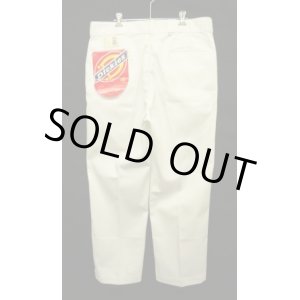 画像: 80'S DICKIES 874 チビタグ ワークパンツ ホワイト W38L30 USA製 (DEADSTOCK)