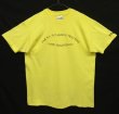 画像1: 80'S INTEL シングルステッチ 半袖 Tシャツ イエロー USA製 (VINTAGE)