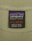 画像2: 90'S PATAGONIA 黒タグ オーバルロゴ刺繍 半袖 ポケット付きTシャツ カーキ トルコ製 (VINTAGE)