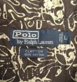 画像2: 90'S RALPH LAUREN "CLAYTON" コットン 半袖 オープンカラーシャツ ブラックベース/ドラゴン柄 (VINTAGE)