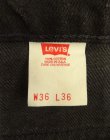 画像2: 90'S LEVIS 517 デニム ブラック W36L36 USA製 (DEADSTOCK)