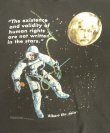 画像3: 90'S ALBERT EINSTEIN シングルステッチ 半袖 Tシャツ フェードブラック USA製 (VINTAGE)