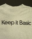 画像5: 90'S BASIC CIGARETTES "YOUR BASIC T-SHIRT" シングルステッチ ポケット付き Tシャツ アッシュグレー USA製 (VINTAGE)