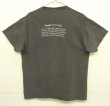 画像4: 90'S YAMAHA "CREATING KANDO TOGETHER" 両面プリント 半袖 Tシャツ フェードブラック (VINTAGE)