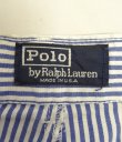 画像2: 90'S RALPH LAUREN ツープリーツ ショーツ ストライプ TALONジップ USA製 (VINTAGE)