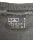 画像2: 90'S RALPH LAUREN "POLO SPORT" シングルステッチ 半袖 Tシャツ フェードブラック USA製 (VINTAGE)