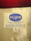 画像2: 60'S PILGRIM ウール オープンカラーシャツ オンブレチェック (VINTAGE)