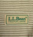 画像2: 80'S LL Bean オックスフォード 長袖 BDシャツ ホワイト/ベージュ ストライプ USA製 (VINTAGE)