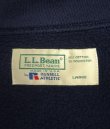 画像2: 80'S LL Bean by RUSSELL ATHLETIC フルジップ スウェットシャツ ネイビー USA製 (VINTAGE)