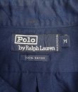 画像2: 90'S RALPH LAUREN レーヨン100% 長袖 シャツ ネイビー (VINTAGE)