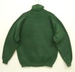 画像3: 90'S PLUMA "HEAVY WEIGHT COTTON" タートルネック スウェットシャツ ダークグリーン USA製 (VINTAGE)