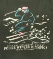 画像2: 90'S POLICE WINTER OLYMPIC シングルステッチ 長袖 Tシャツ フェードブラック (VINTAGE)