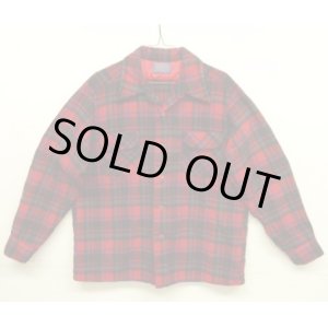 画像: 70'S PENDLETON "BOARD SHIRT" ウール オープンカラーシャツ チェック柄 USA製 (VINTAGE)