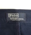 画像2: 90'S RALPH LAUREN ツープリーツ ダブルステッチ チノパンツ ネイビー USA製 (VINTAGE)