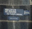 画像2: 90'S RALPH LAUREN チンスト＆マチ付き ヘビーフランネル 長袖 ワークシャツ チェック柄 (VINTAGE)