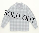 画像: 90'S PENDLETON "BOARD SHIRT" ウール オープンカラーシャツ オンブレチェック メキシコ製 (DEADSTOCK)