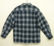 画像3: 90'S PENDLETON "BOARD SHIRT" ウール オープンカラーシャツ オンブレチェック メキシコ製 (DEADSTOCK)