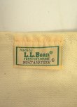 画像2: 80'S LL Bean 2色タグ キャンバス トートバッグ ネイビー/オフホワイト USA製 (VINTAGE)