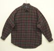 画像1: 90'S RALPH LAUREN "BLAKE" フランネル 長袖 BDシャツ チェック柄 (VINTAGE)