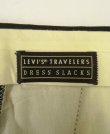 画像2: 90'S LEVIS "TRAVELERS" ツープリーツ スラックス TALONジップ ブラック USA製 (VINTAGE)