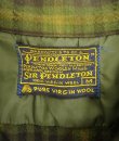 画像2: 60'S PENDLETON "SIR PENDLETON" ウール 長袖 オープンカラーシャツ チェック柄 USA製 (VINTAGE)