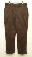 画像4: 80'S DICKIES 874 チビタグ ワークパンツ ブラウン W33L29 USA製 (VINTAGE)