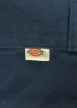 画像4: 80'S DICKIES チビタグ ツープリーツ ワークパンツ ネイビー W34L30 USA製 (VINTAGE)