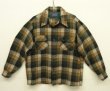 画像1: 70'S PENDLETON "BOARD SHIRT" ウール オープンカラーシャツ チェック柄 USA製 (VINTAGE)