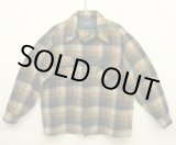 画像: 70'S PENDLETON "BOARD SHIRT" ウール オープンカラーシャツ チェック柄 USA製 (VINTAGE)