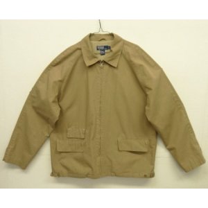 画像: 90'S RALPH LAUREN コットン ドライビングジャケット タン (VINTAGE)