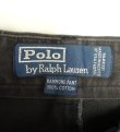 画像2: 90'S RALPH LAUREN "HAMMOND PANT" ツープリーツ チノパンツ W33L30 フェードブラック (VINTAGE)