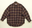 画像1: 60'S BROOKS BROTHERS "BROOKS FLANNEL" 6ボタン フランネル BDシャツ チェック柄 イギリス製 (VINTAGE)