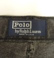 画像2: 90'S RALPH LAUREN "ブラックデニム" ツープリーツ デニムパンツ W33L30 ブラック 42TALONジップ USA製 (VINTAGE)