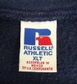 画像2: 90'S RUSSELL ATHLETIC ハーフジップ スウェットシャツ ネイビー メキシコ製 (VINTAGE)